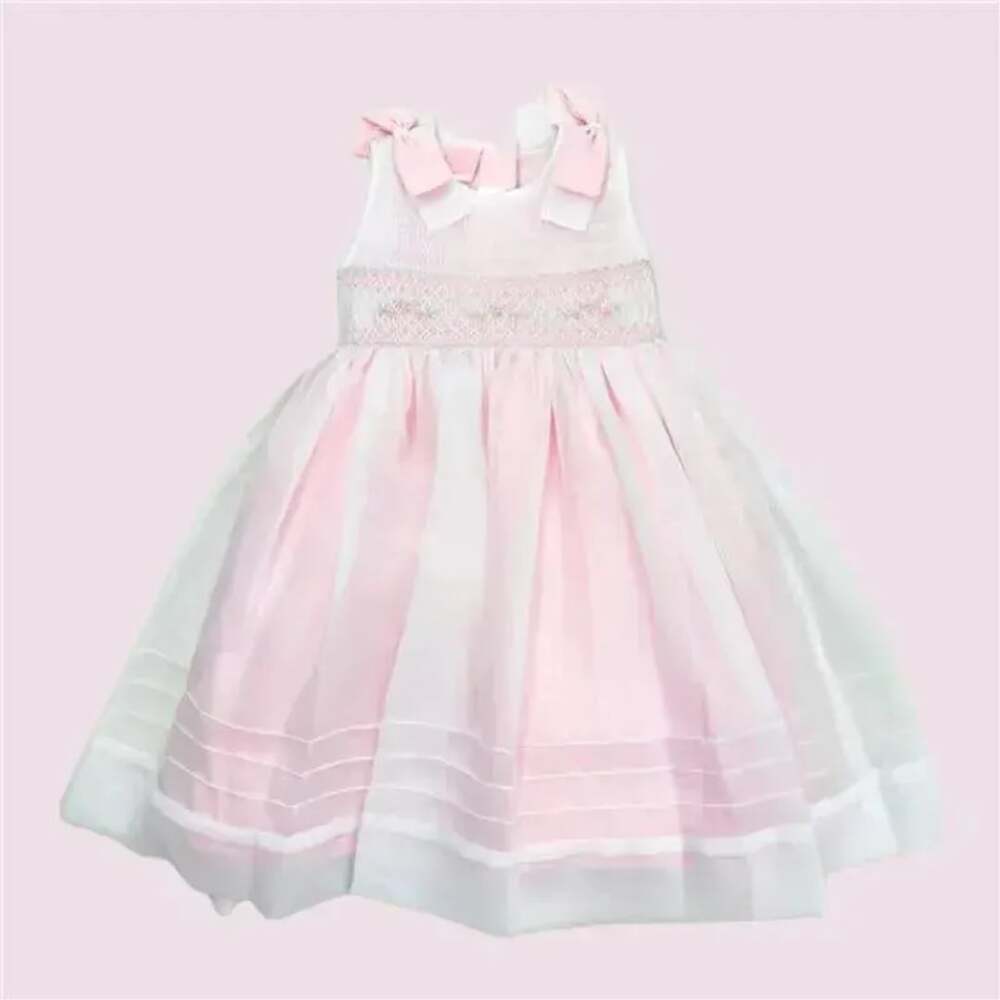 Will' Beth - Baby Pink Smocked Dress,